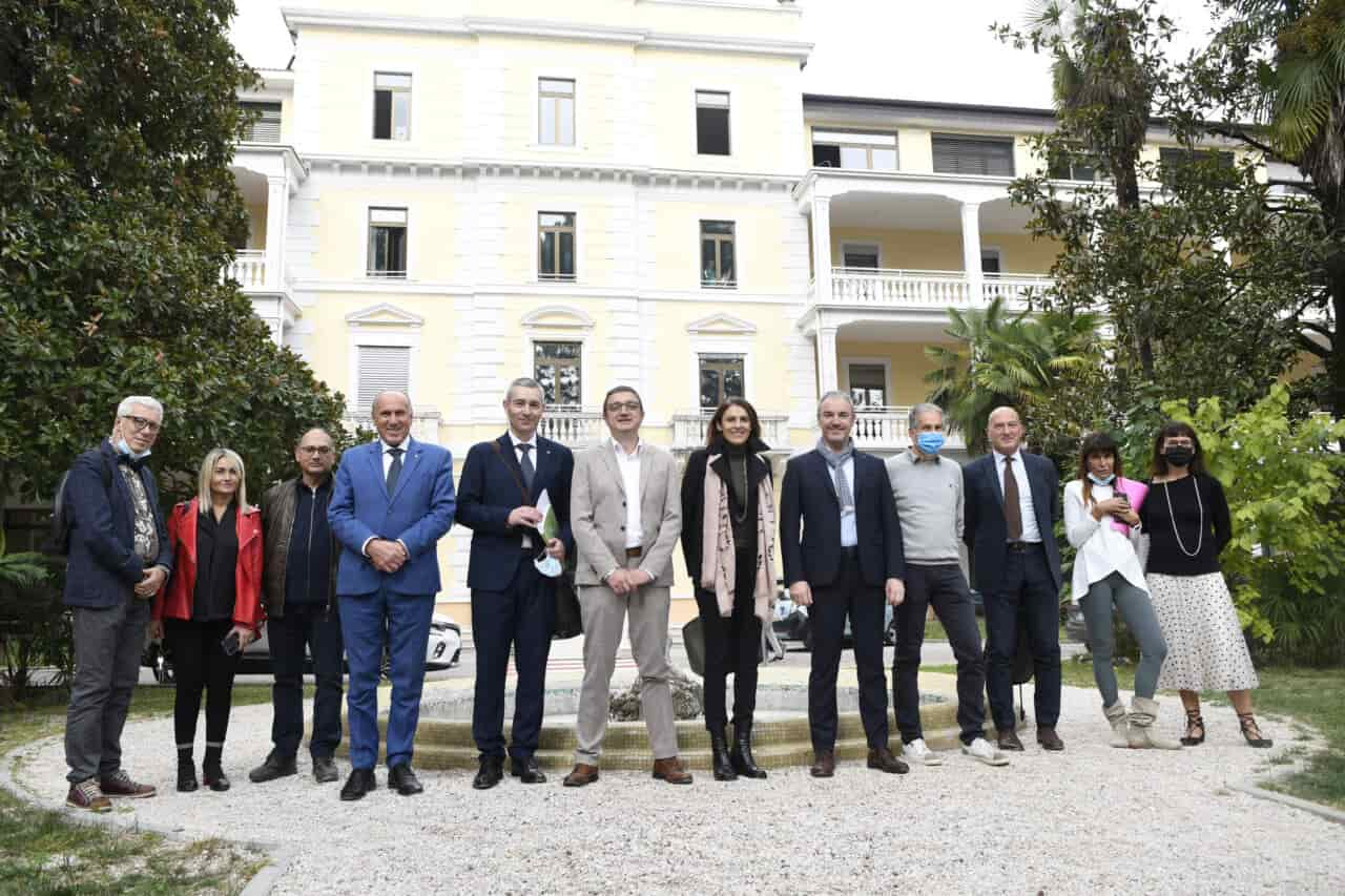 GIUNTA PROVINCIALE IN VISITA AL CENTRO SANITARIO DI ARCO DELLE PALME