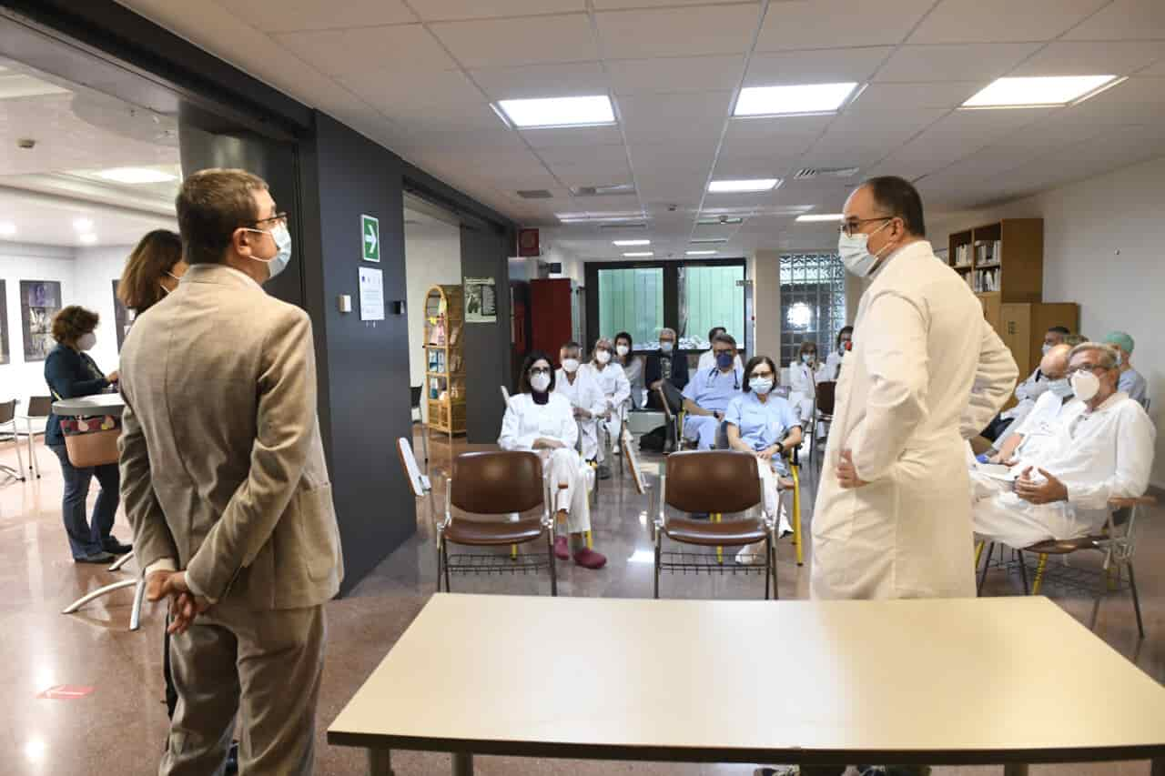 GIUNTA PROVINCIALE IN VISITA ALL'OSPEDALE DI ARCO