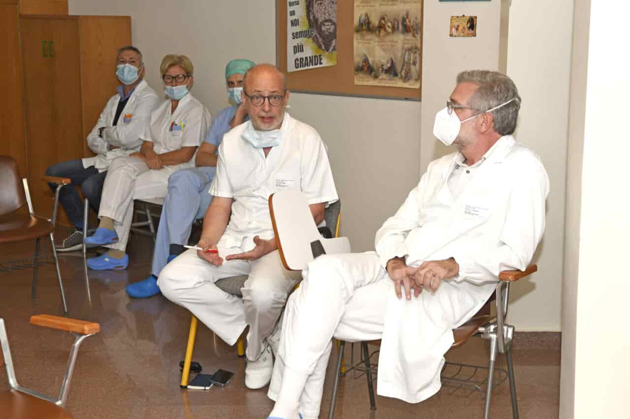 GIUNTA PROVINCIALE IN VISITA ALL'OSPEDALE DI ARCO