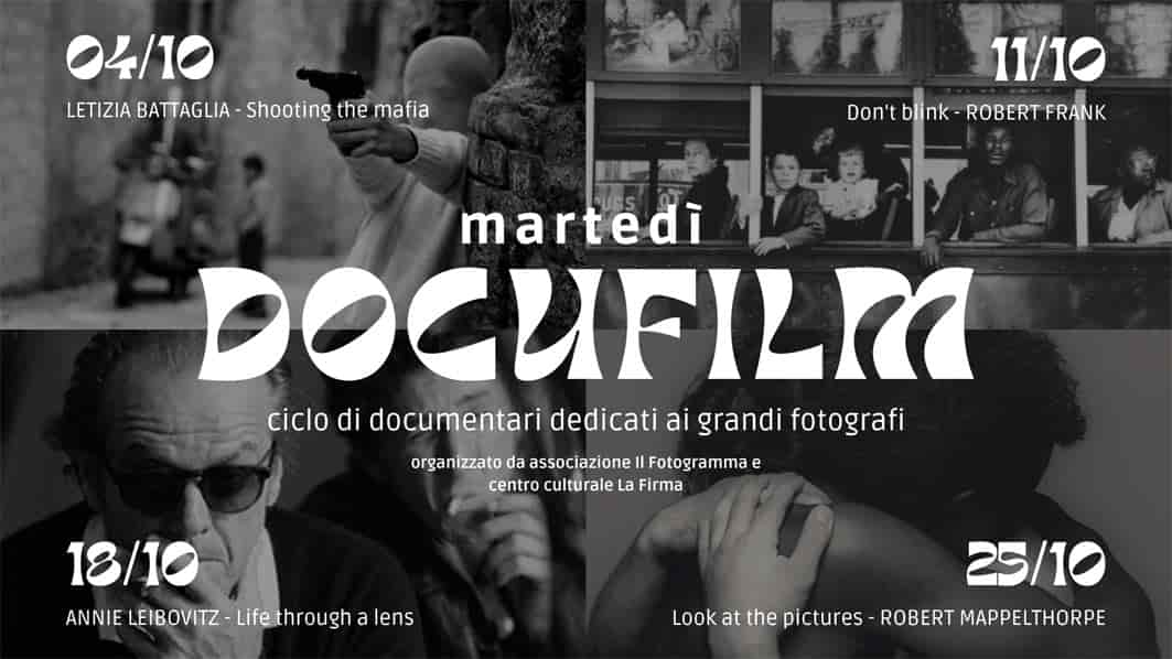 Film: “SHOOTING THE MAFIA” - Riva - martedì 4
