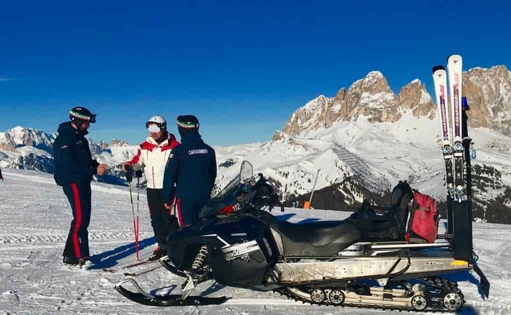 CARABINIERI PISTE SCI