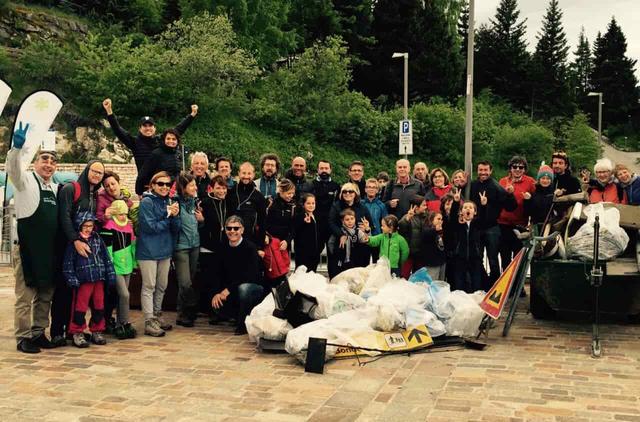 Giornata ecologica della Pro Loco di Monte Bondone2