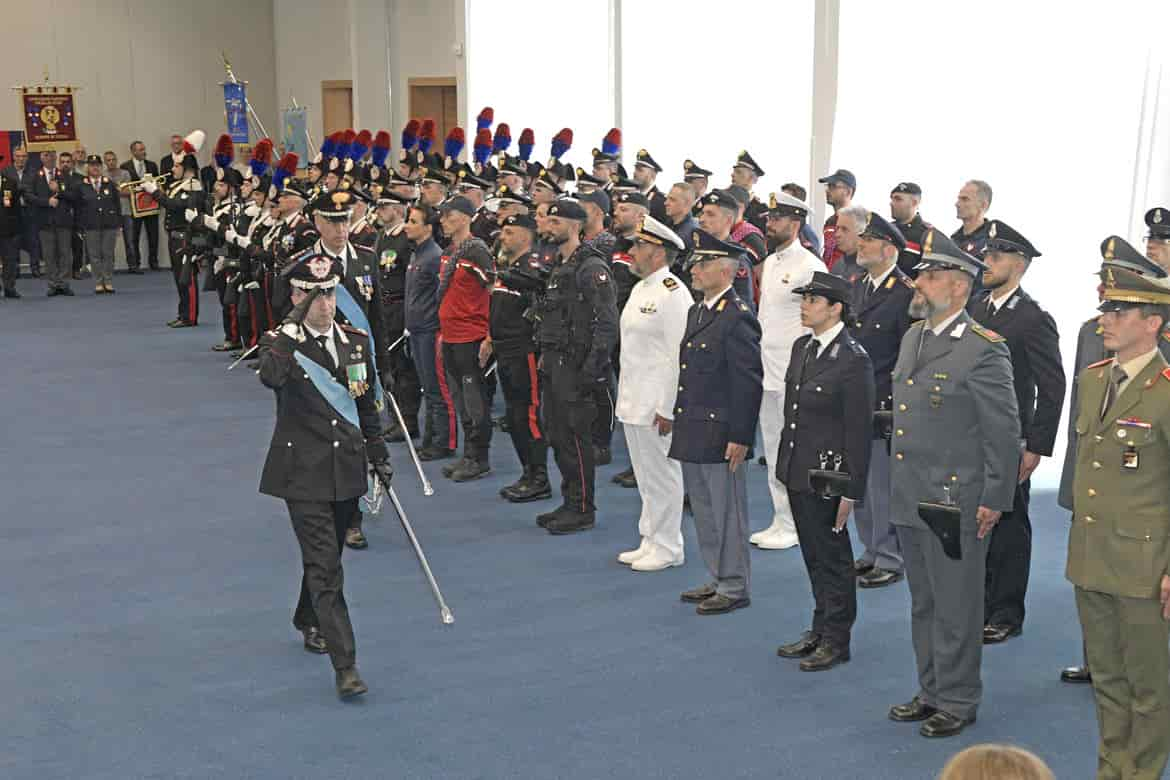 RIVA 209 ANNIVERSARIO ARMA CARABINIERI PRESIDENTE FUGATTI