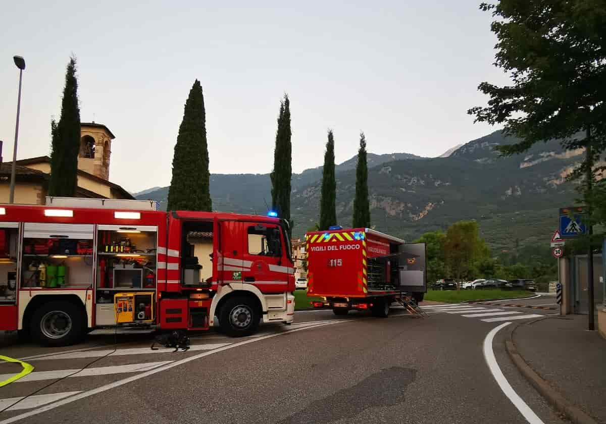 CASA CURA EREMO INCENDIO PALAZZINA VIGILI FUOCO ARCO (1)