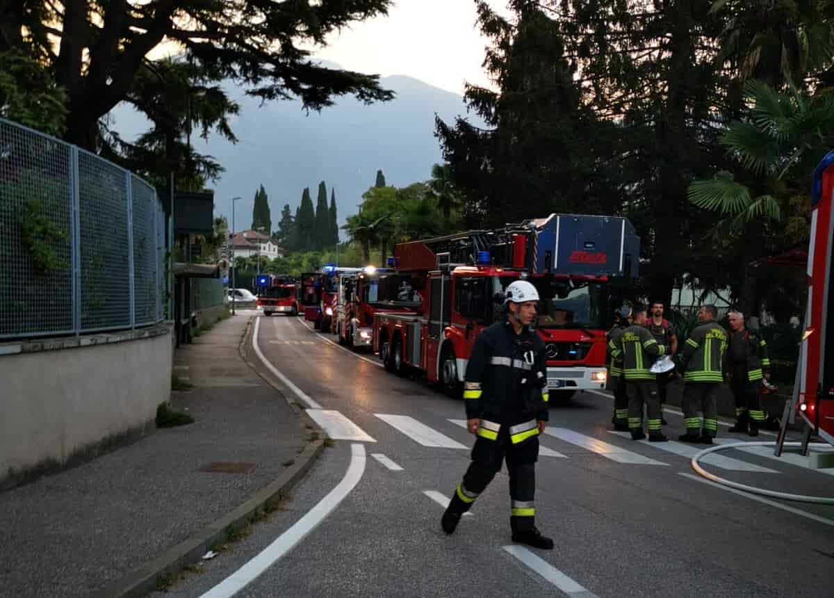 CASA CURA EREMO INCENDIO PALAZZINA VIGILI FUOCO ARCO (2)