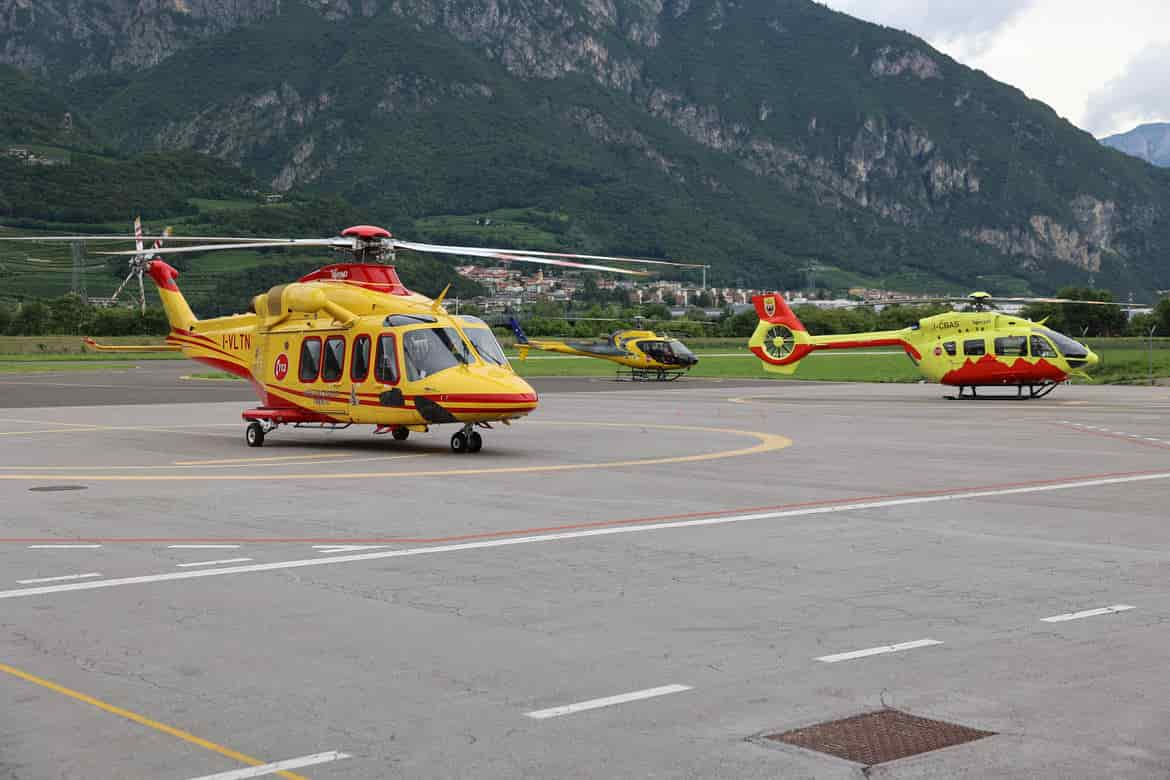 Incontro Stampa Giunta provinciale - Nucleo Elicotteri Trento