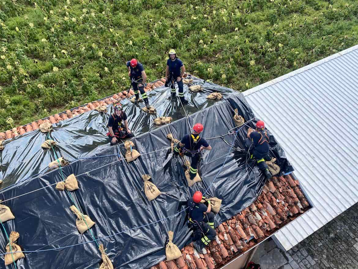 FRIULI TETTI GRANDINE PROTEZIONE CIVILE 2