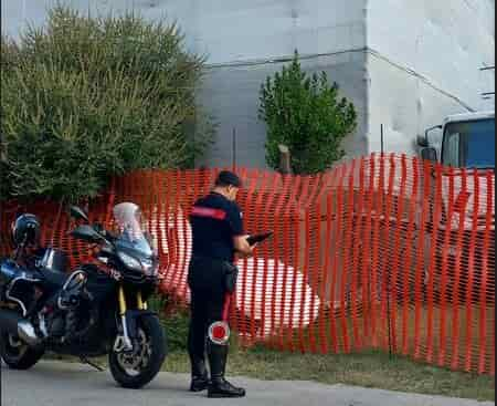 cantiere irregolare arco carabinieri