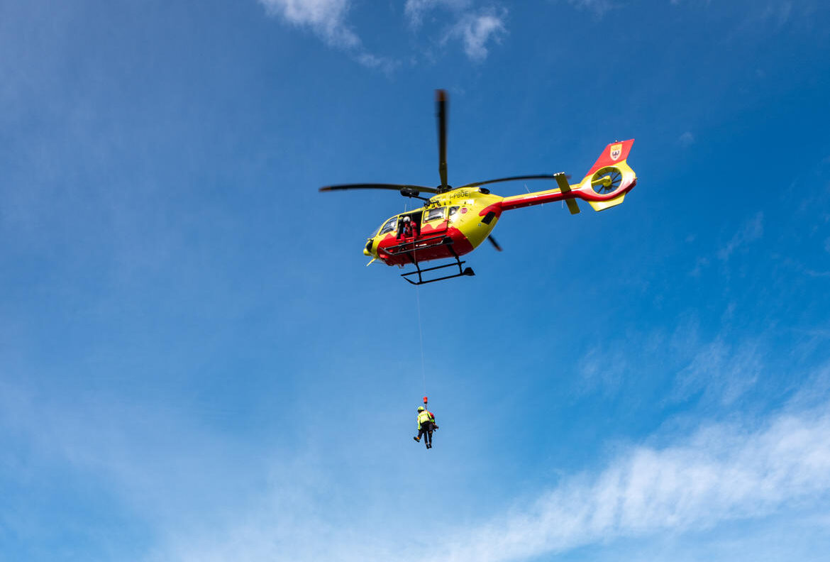 PROTEZIONE CIVILE SETTIMANA ELICOTTERO 118