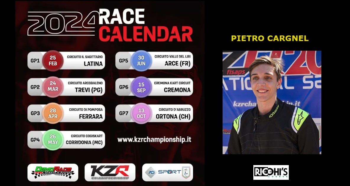 cargnel pietro 2024 RACE CALENDER