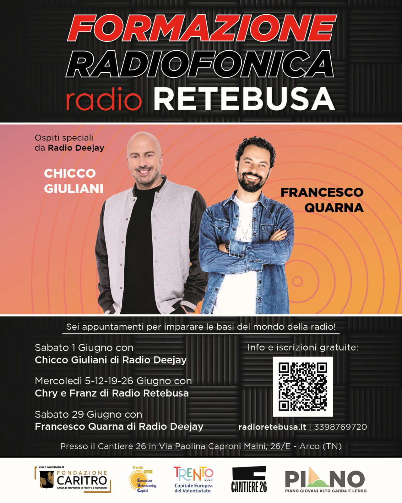 Formazione Radio Retebusa 2024