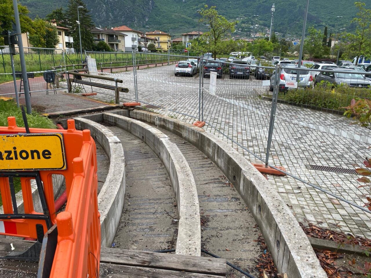 LAVORI PONTE CICLABILE CHIUSA ARCO (2)