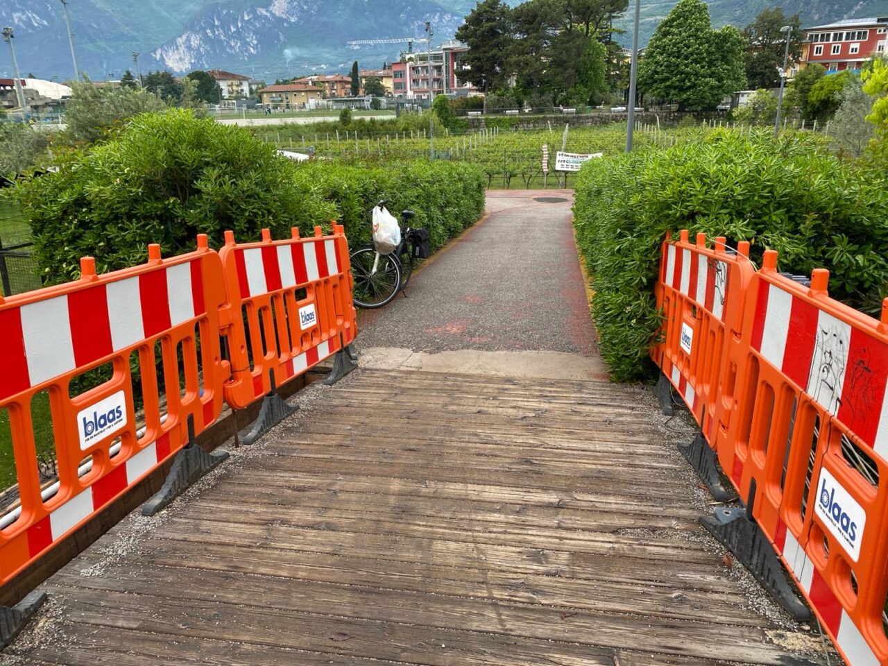 LAVORI PONTE CICLABILE CHIUSA ARCO (3)