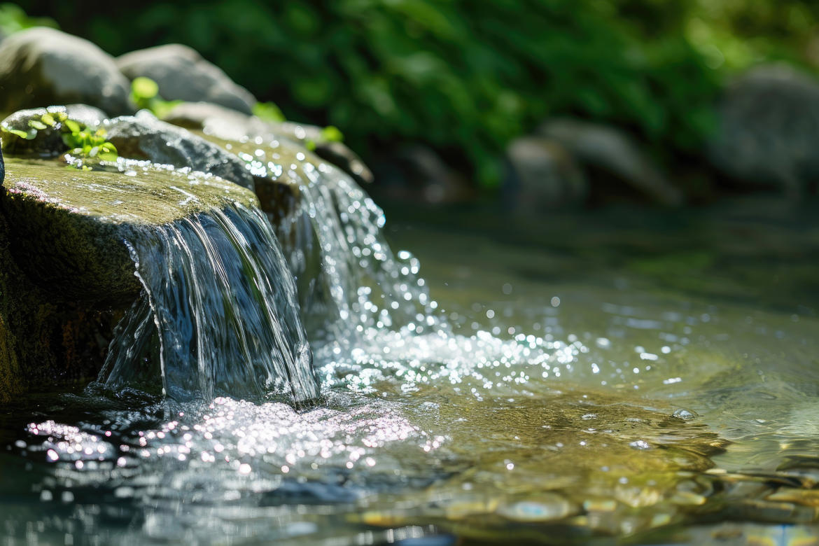 The natural beauty of aquatic revitalization