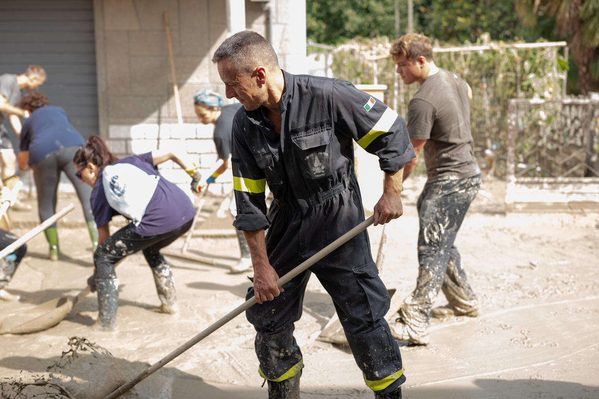 ALLUVIONE BAGNACAVALLO EMILIA ROMAGNA PROTEZIONE CIVILE TRENTO 9