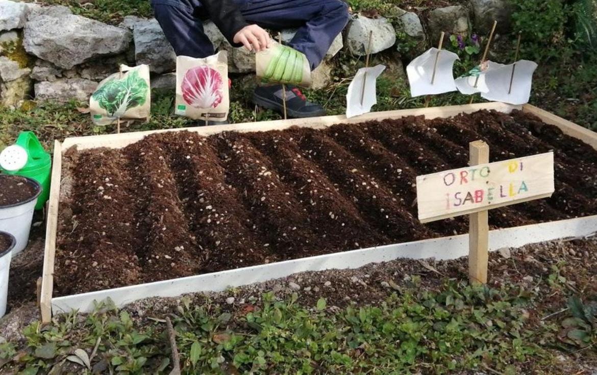 orto scuola bambini