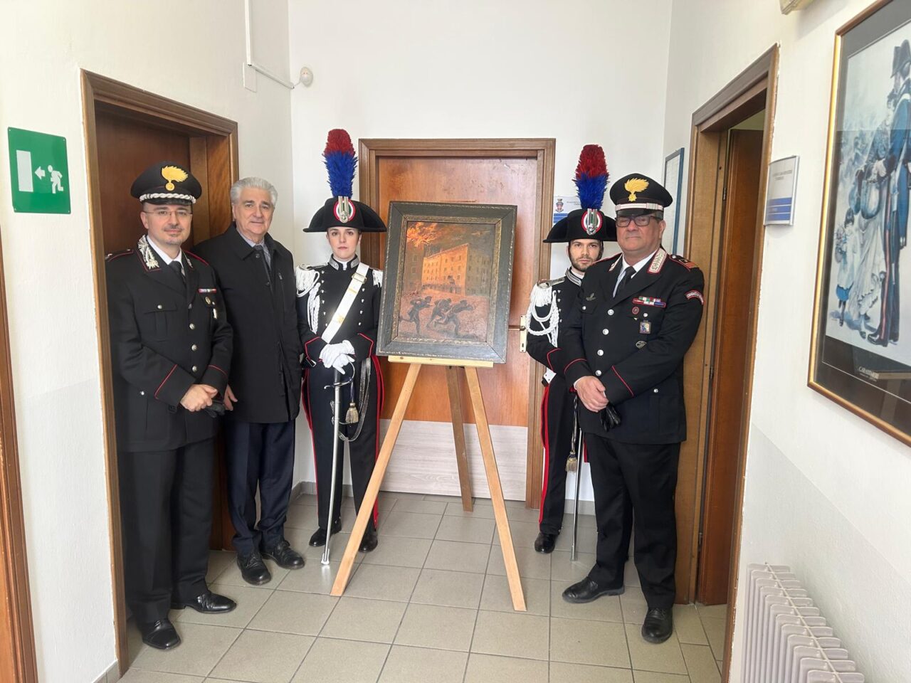 QUADRO LIETZMANN AI CARABINIERI DI TORBOLE (2)