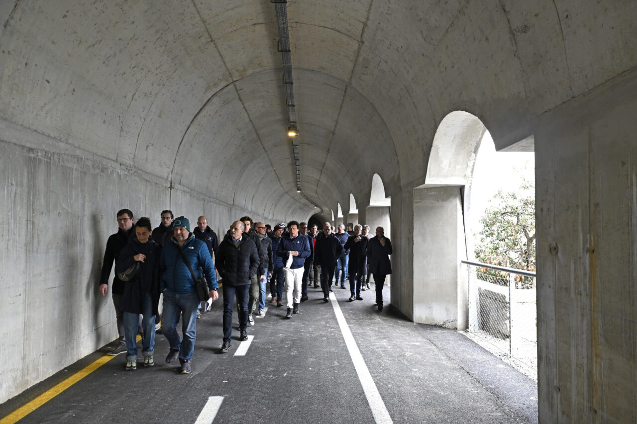 CICLOVIA DEL GARDA - APERTURA UNITÀ FUNZIONALE 1.2 RIVA DEL GARDA