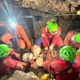 Soccorso Speleologico: maxi esercitazione nella Grotta di Aladino