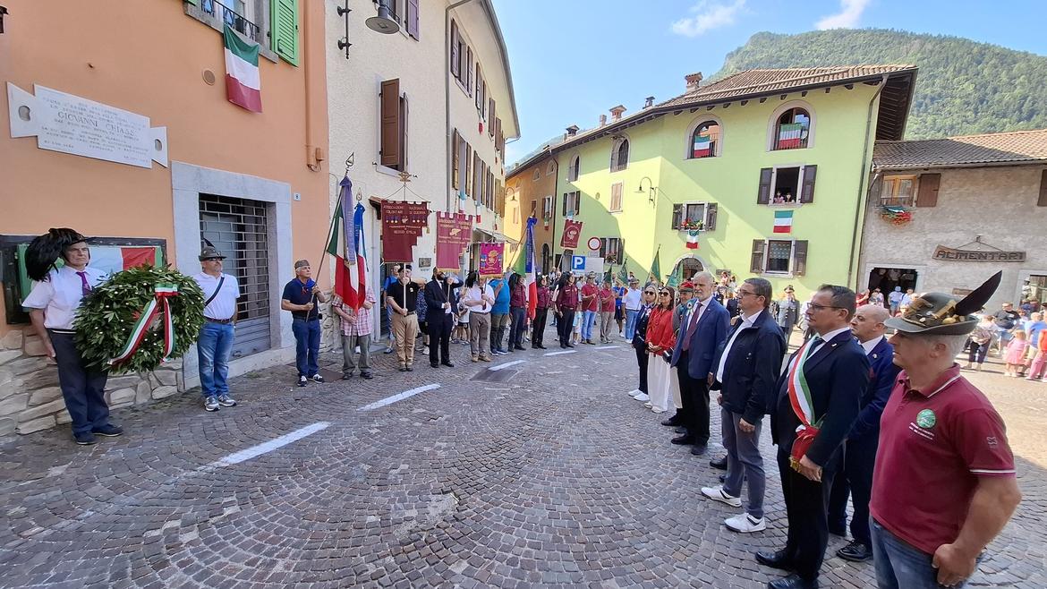 BEZZECCA COMMEMORAZIONE GARIBALDI
