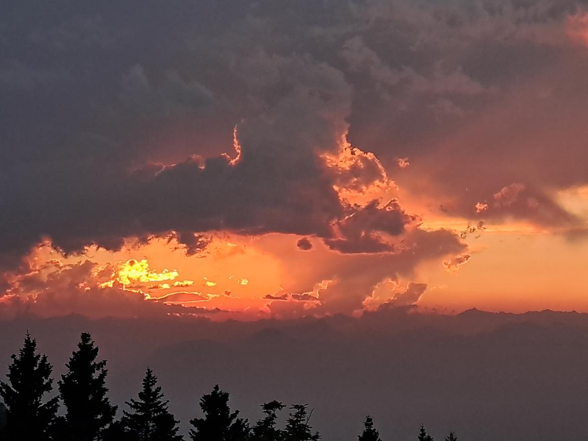 nuvole tramonto meteo