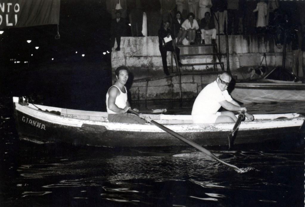 gianni bertozzi e gianni farina. regata