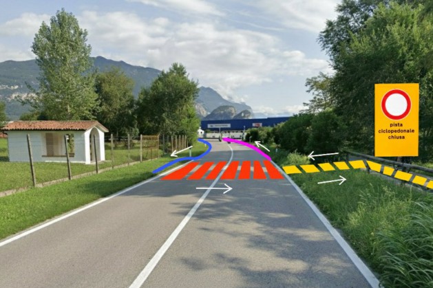 lavori ciclabile sarca ARCO LINFANO (1)