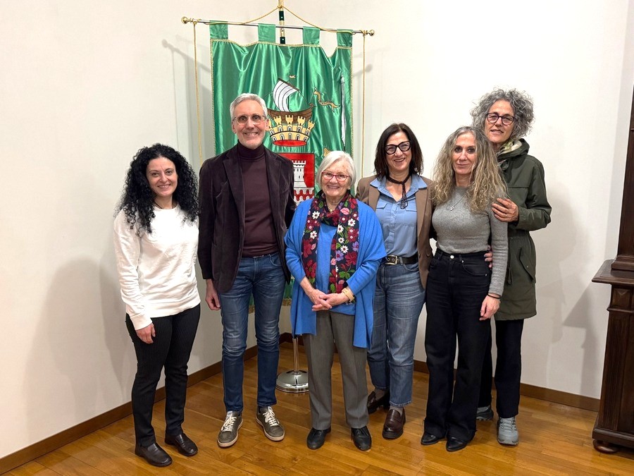 tatiana bucci con sindaco riva