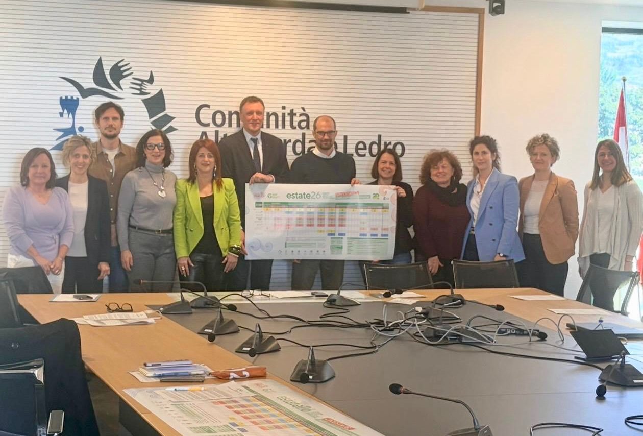 31 marzo 2026 Presentazione programma Centri Estivi 2026 Alto Garda e Ledro