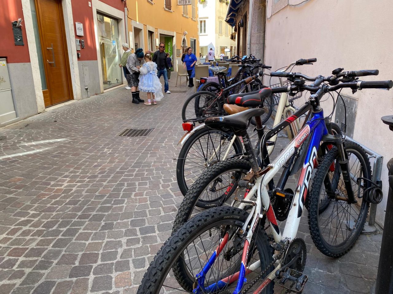 BICICLETTE ABBANDONATE ARCO CENTRO (3)