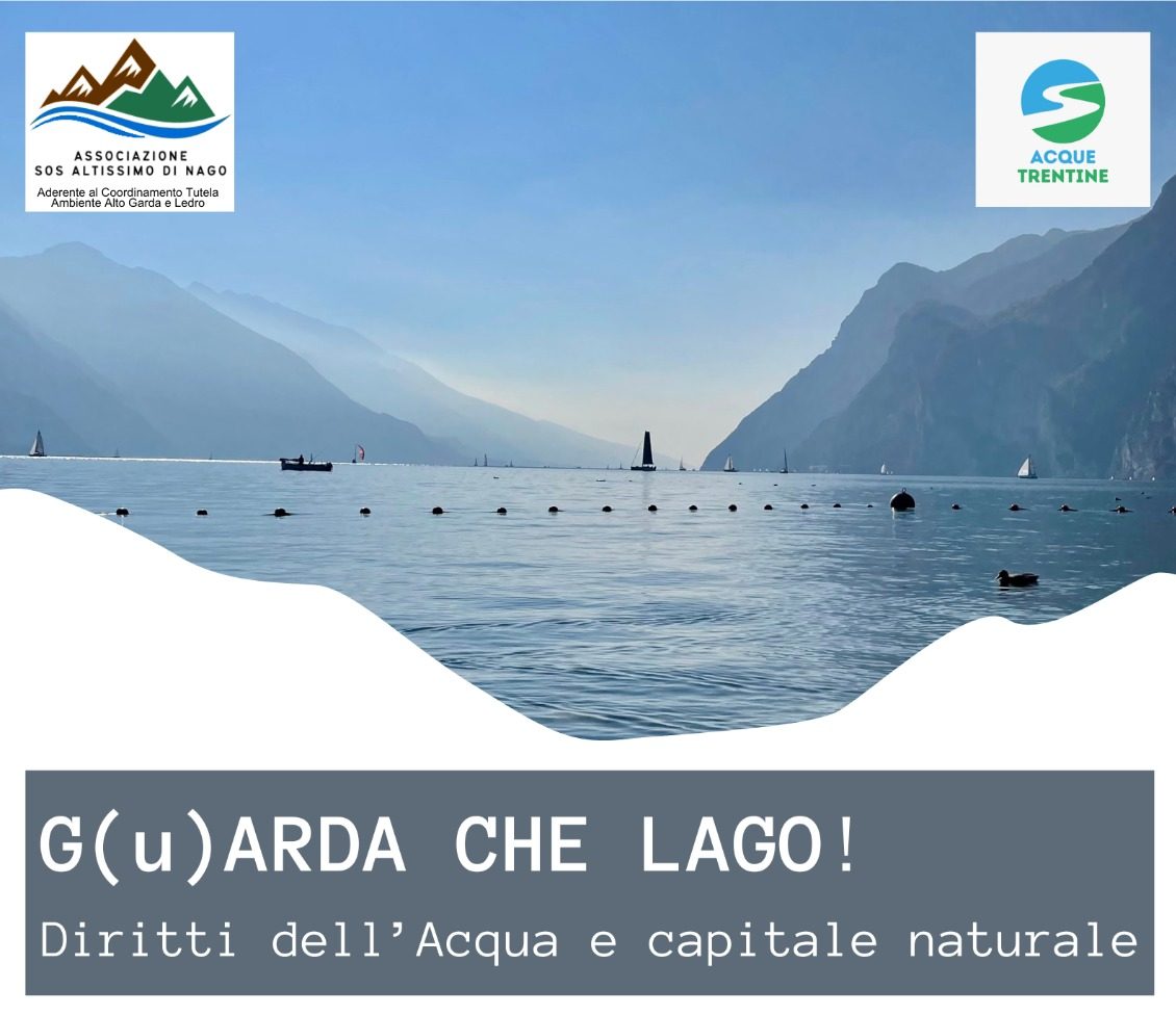 Locandina Serata - G(u)arda che Lago! Diritti dell'Acqua e capitale Naturale