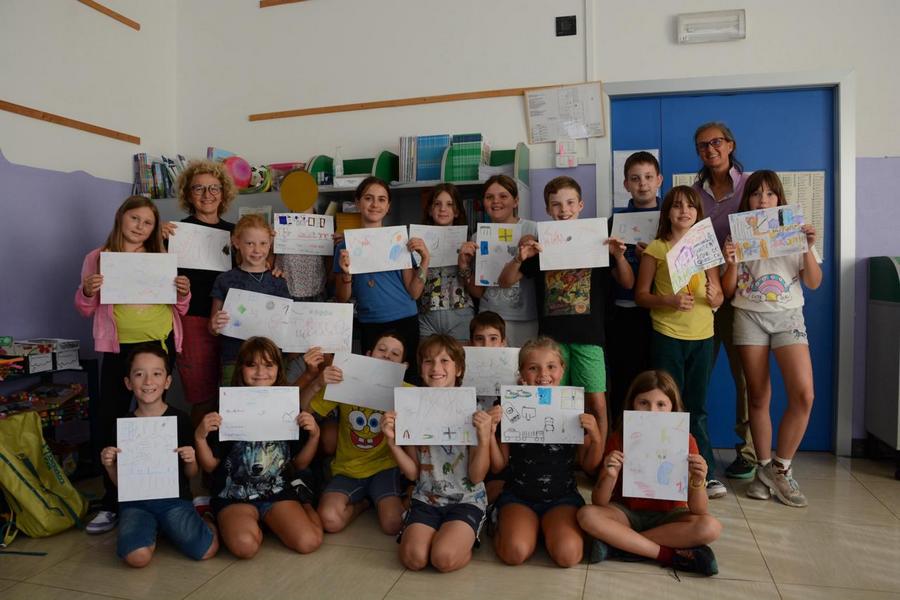 classe quinta della scuola di Massone