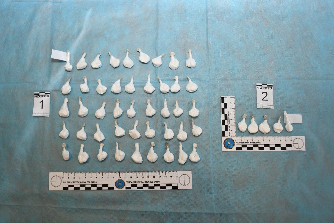 Riva del Garda - arresto arco espulso droga