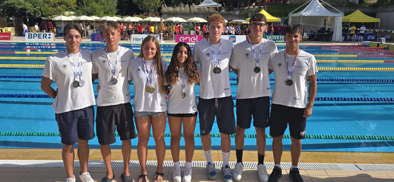 da sx Patuto - Astefani - Giovanelli - Raso - Ferrari - Shaulli - Ballardi