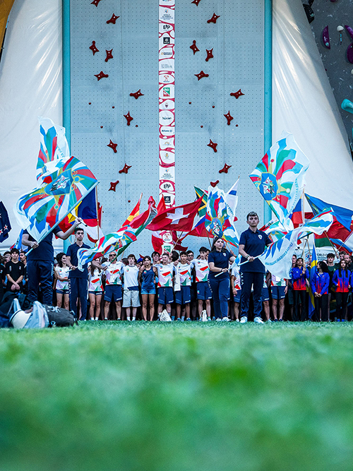 mondiali arrampicata giovanile arco opening ceremony 1