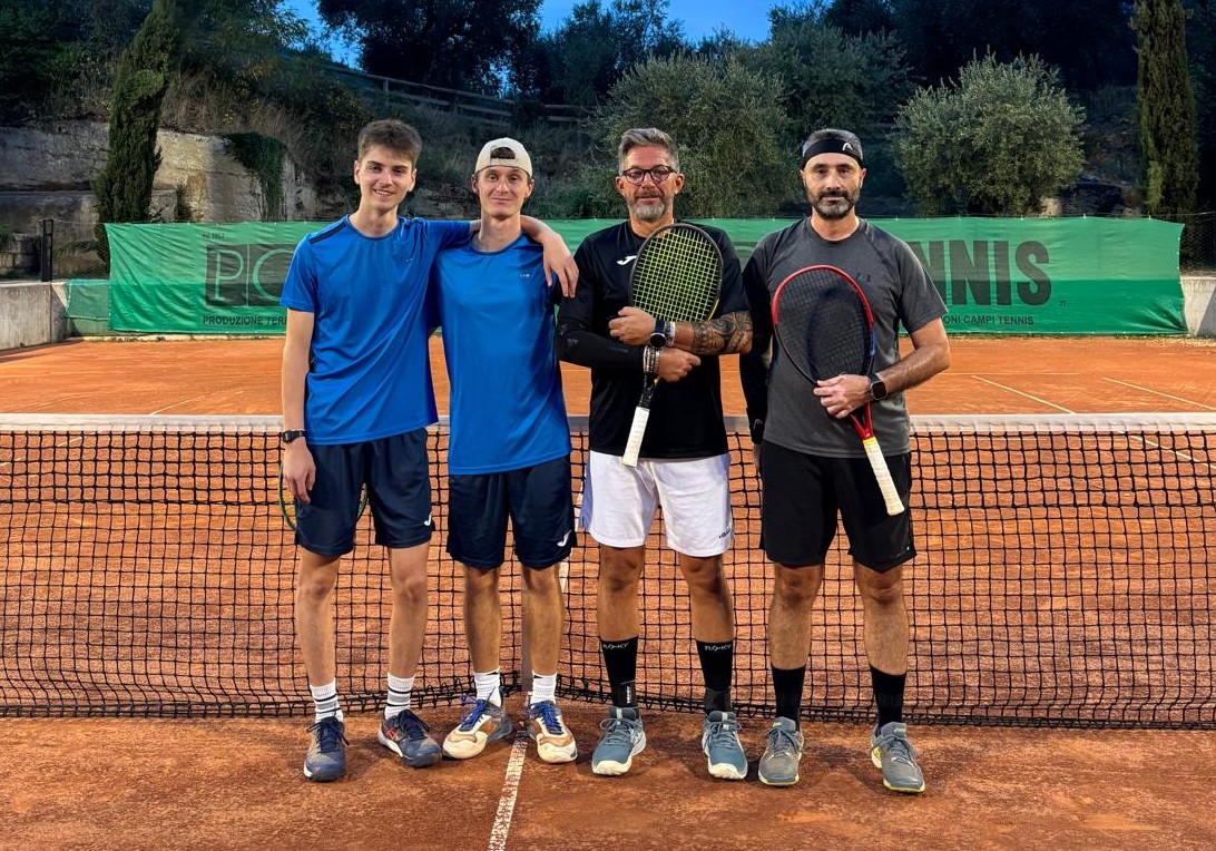 CIRCOLO TENNIS RIVA TORNEO OSPITE DM FINALE AMISTANI SIMONINI BOTTINI LIAE
