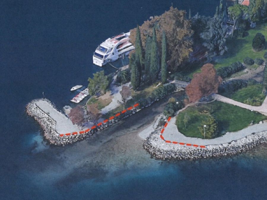 Punta Lido planimetria