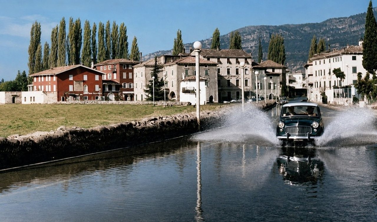 TROMBA D ARIA TORBOLE ALLAGATA ferragosto 1966 ai