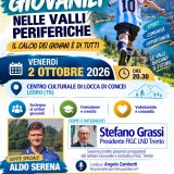 Giovani e sport - Locca Concei - Venerdì 2