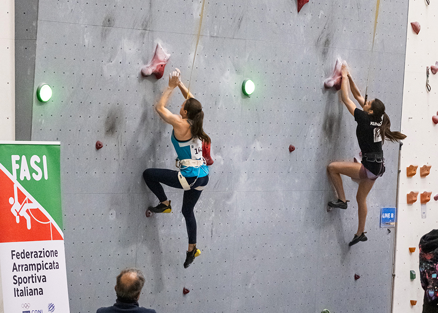 speed arrampicata